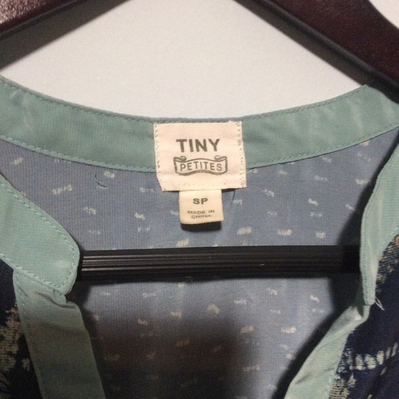 Anthropologie Tiny Orion Mixed Henley - Picture 5 of 7